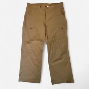 L.L. Bean Cresta Men’s Hiking Pants 38x29 Water Resistant UPF 50+ NWOT Khaki